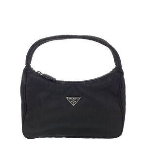 Prada Re Edition 2000 Shoulder bag Tessuto triangle logo plaque Black